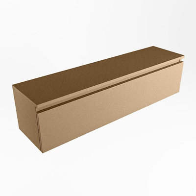 Mondiaz ANDOR Meuble sous lave-mains - 120x30x32cm - 1 tiroir - softclose - Oro
