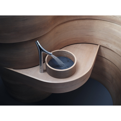 AXOR Starck Organic Mitigeur de lavabo 2 poignées surélevé 43,5 cm chrome