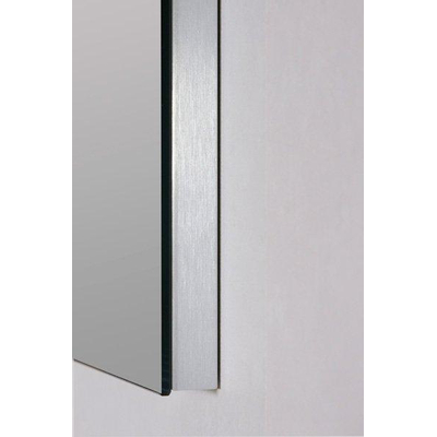 Saniclass Alu Miroir 99x70x2.5cm rectangulaire sans éclairage aluminium SECOND CHOIX