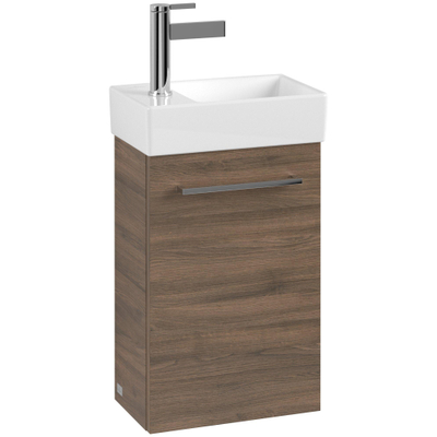 Villeroy & Boch Avento wastafelonderbouwkast - 1 deur - 34x51.4x20.2cm rechts - Arizona Oak (hout)