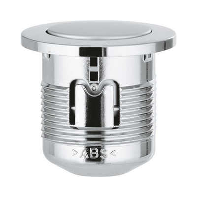 Grohe Drukknop met Rozet - chroom