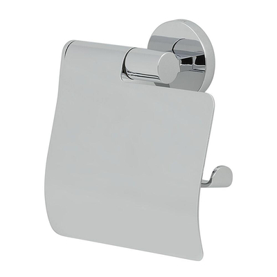 Tiger Noon Toiletrolhouder - met klep - chroom
