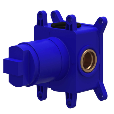 IVY Inbouwbox - voor inbouw 3-weg - stop-omstel - symmetry - donker blauw OUTLETSTORE