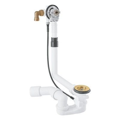 Grohe Talentofill Badafvoer - badvuller - voor normale baden - cool sunrise (goud)