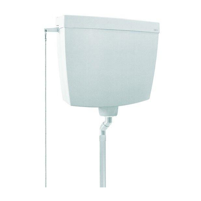 Xellanz hooghangend reservoir - 45x14.5cm - enkele spoeling - wit