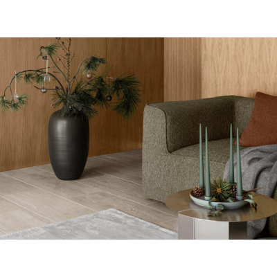 Blomus VELA Kandelaar - H 3 - 5 cm x Ø 27 cm - Duck green