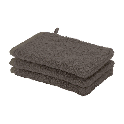 Aquanova London Washandje - 16x22cm - 6 stuks - Ash
