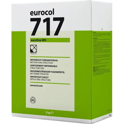 Eurocol 717 eurofine wd rustique 5kg
