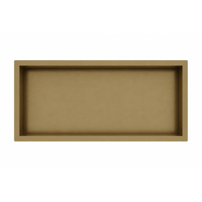 Fortifura Galeria Inbouwnis - 30x60x10cm - PVD - geborsteld messing (goud)