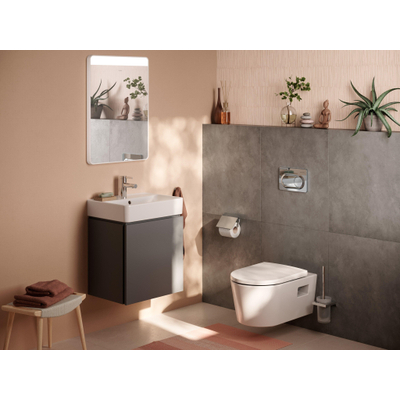 Hansgrohe Xarita Lite Q Horizontaal spiegel – 50x70 cm – directe LED – Wit mat