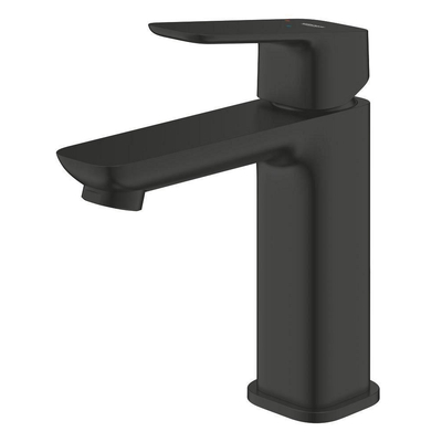 Grohe Cubeo Wastafelmengkraan - M-size - uitloop 11.6cm - opbouw - matte black (mat zwart)