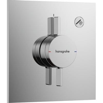 Hansgrohe DuoTurn E Inbouwkraan - voor 1 functie - hoogglans chroom