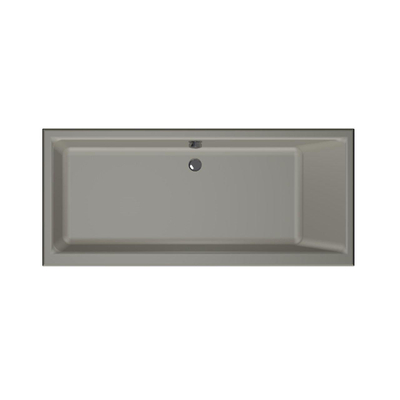 Xenz Kristal Ligbad - 170x75x48 - afvoer Midden - acryl - cement SHOWROOMMODEL