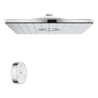 GROHE Rainshower SmartConnect 310 Cube Hoofddouche - 31x31cm - 2 straalsoorten - met afstandsbediening - chroom