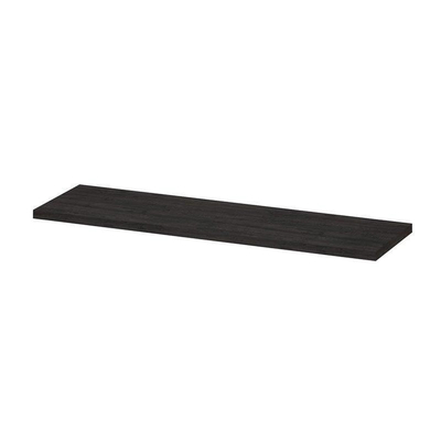 Ink topdeck plaque de recouvrement 160x3.5x45cm pour meuble décor bois chêne anthracite