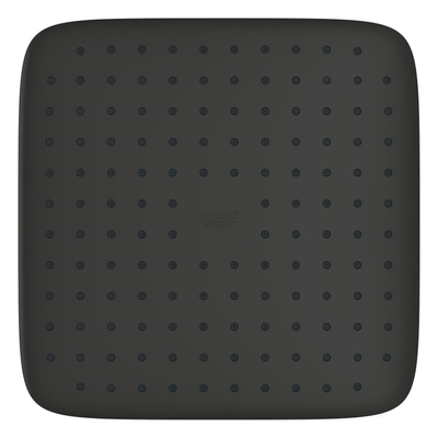 Grohe Precision showerset compleet m. handdouche ø11cm m. 2 straalsoorten en hoofddouche 25x25cmm. inbouw douchekraan therm. vierkant m. omstel mat zwart