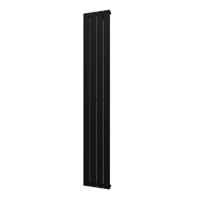 Plieger Cavallino Retto Radiateur vertical simple 180xx29.8cm raccord au centre 614watt Noir mat