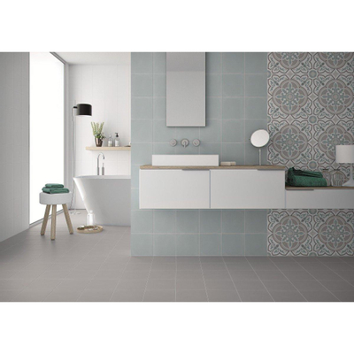 Terravito Besano wand- en vloertegel - 20x20cm - 8.5mm - Vierkant - Wit mat