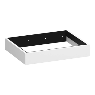 BRAUER Amaze meuble sous-lavabo 60 avec étrier de suspension intégré blanc mat