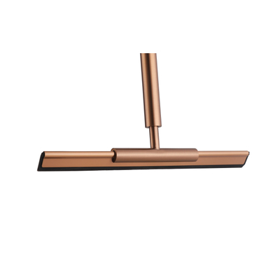 Fortifura Galeria Vloerwisser - 125cm - inclusief houder - geborsteld koper