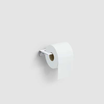 Clou Fold porte-rouleau de papier toilette sans couvercle blanc mat