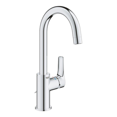 GROHE Eurosmart waterbesparende wastafelkraan l-size met ketting chroom OUTLETSTORE
