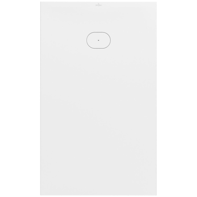 Villeroy & Boch Ecora douchebak - 150x90x3.5cm - afvoer korte zijde - stone white (wit)