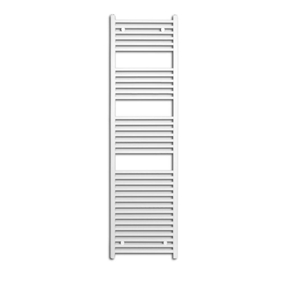 Sanicare Lumara Designradiator - 170x50cm - 1026W - aluminium - mat wit