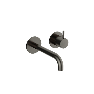 Hotbath Cobber Partie apparente - pour robinet de lavabo - bec 18 cm - Fer vieilli