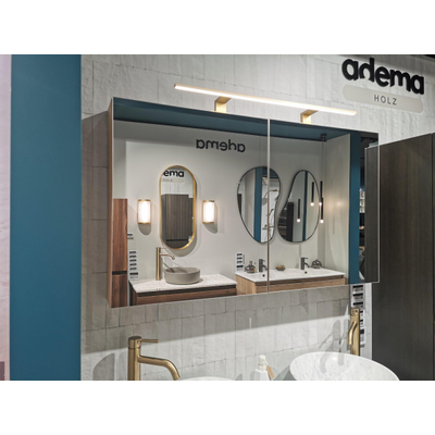 Saniclass Holz Base Spiegelkast - 120x70cm - eiken