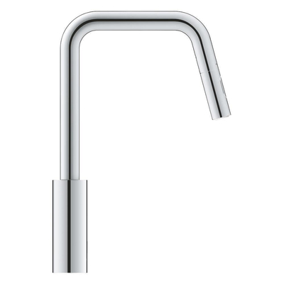 Grohe Eurosmart E Hybrid robinet de cuisine mélangeur bec en U double jet