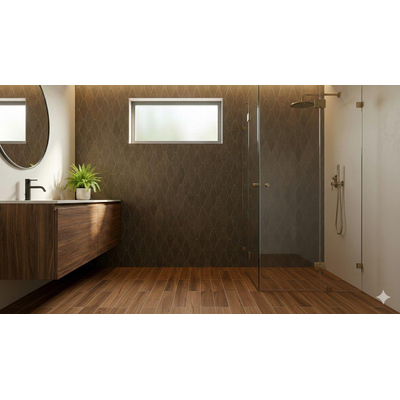 Terravito Elzino wand- en vloertegel - 31x35.5cm - Natuursteen look - Cocoa mat (bruin)