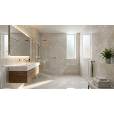 SAMPLE Terravito Gizino Keramische vloer & wand - 60x120cm - 10.5mm - gerectificeerd - Wit