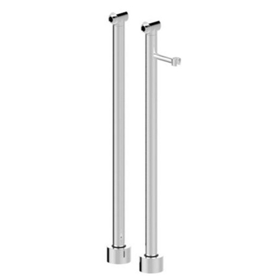 Xellanz set de raccords universels pour robinet de baignoire autoportant rond