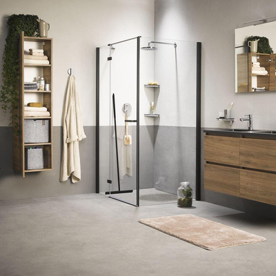 Sealskin Urban Deluxe Vloerwisser inclusief schroefhaak Zwart