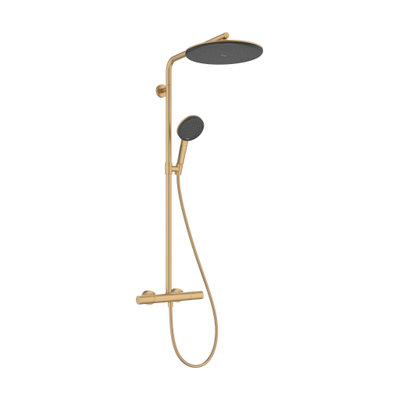 Hansgrohe Raindance alive S - showerpipe - 300 - 1jet - met handdouche - geborsteld brons (brons)