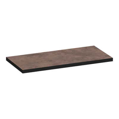 BRAUER MFCPlus Plan sous vasque MFC 99.6x46x3.6cm MFC Rusty/Noir