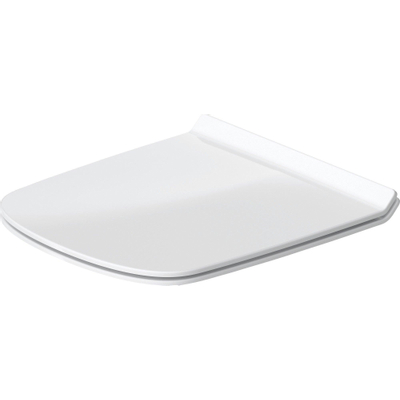 Duravit DuraStyle WC-zitting 42.3x35.9x4.3cm Kunststof wit Glanzend OUTLETSTORE