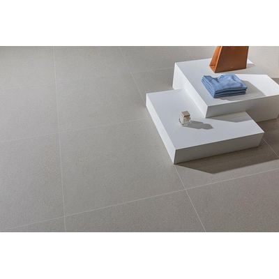 Ceralto Salerno Rock Carreau de sol - 59.7x59.7cm - 12.0mm - rectifié - gris chaud clair