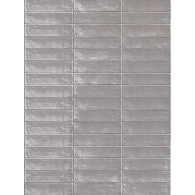 Emil Total Brick Carrelage mural 6x24cm 10mm Grigio