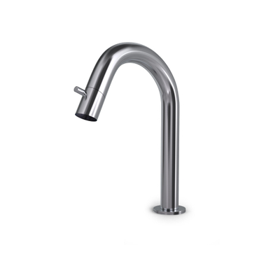 Hotbath Buddy Fonteinkraan - U uitloop - 11.8cm - opbouw - hoogglans chroom