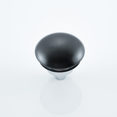 FugaFlow Eccelente Bouchon de vidange à clipser - céramique - mat noir