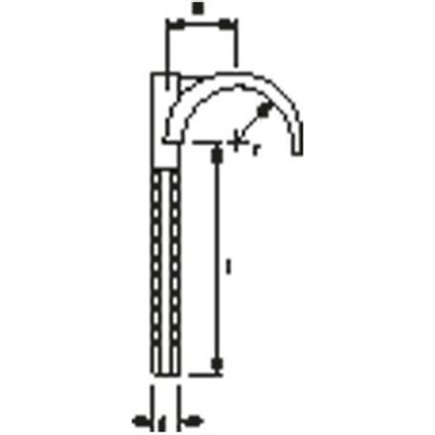 Uponor crochet simple 6 cm