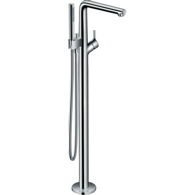 Hansgrohe Talis S Staande badkraan - voor vloerbevestiging m garnituur - hoogglans chroom