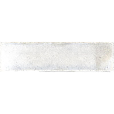 Terravito Giavelo wand- en vloertegel - 6x24.6cm - 8.4mm - Rechthoek - Overig - glans wit - White