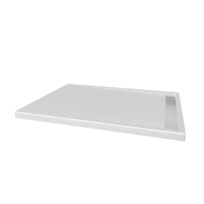 Xenz Easy-tray douchevloer 120x90x5cm rechthoek Acryl Wit