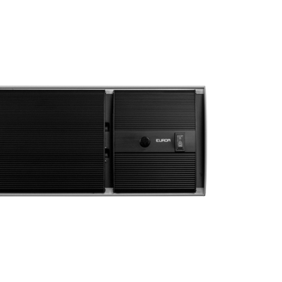 Eurom Chauffage de terrasse Outdoor Heatpanel 1800 watt mural/plafond avec télécommande noir