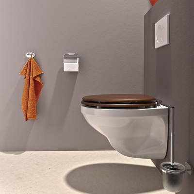 Tiger Douglas Closetzitting - 38x43x5cm - softclose - MDF - walnoot
