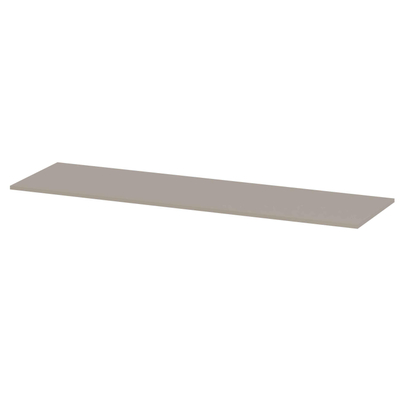 INK Topdeck Wastafelblad - 160x45x2cm - tbv onderkast - MDF lak - Kasjmier grijs mat
