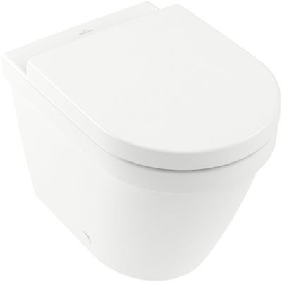 Villeroy & Boch Architectura Diepspoelcloset - zonder spoelrand - staand - glans wit Alpin (wit)